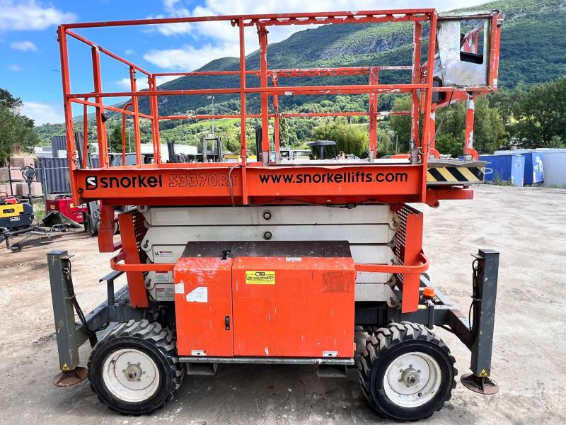 Nacelle ciseaux Snorkel S3370RT NACELLE CISEAUX 12M 4X4 DIESEL: photos 6