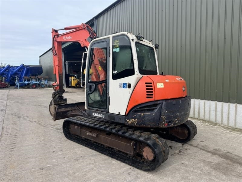 Kubota KX080-3 Digger - Pelle sur chenille: photos 2 Kubota KX080-3 Digger - Pelle sur chenille: photos 2