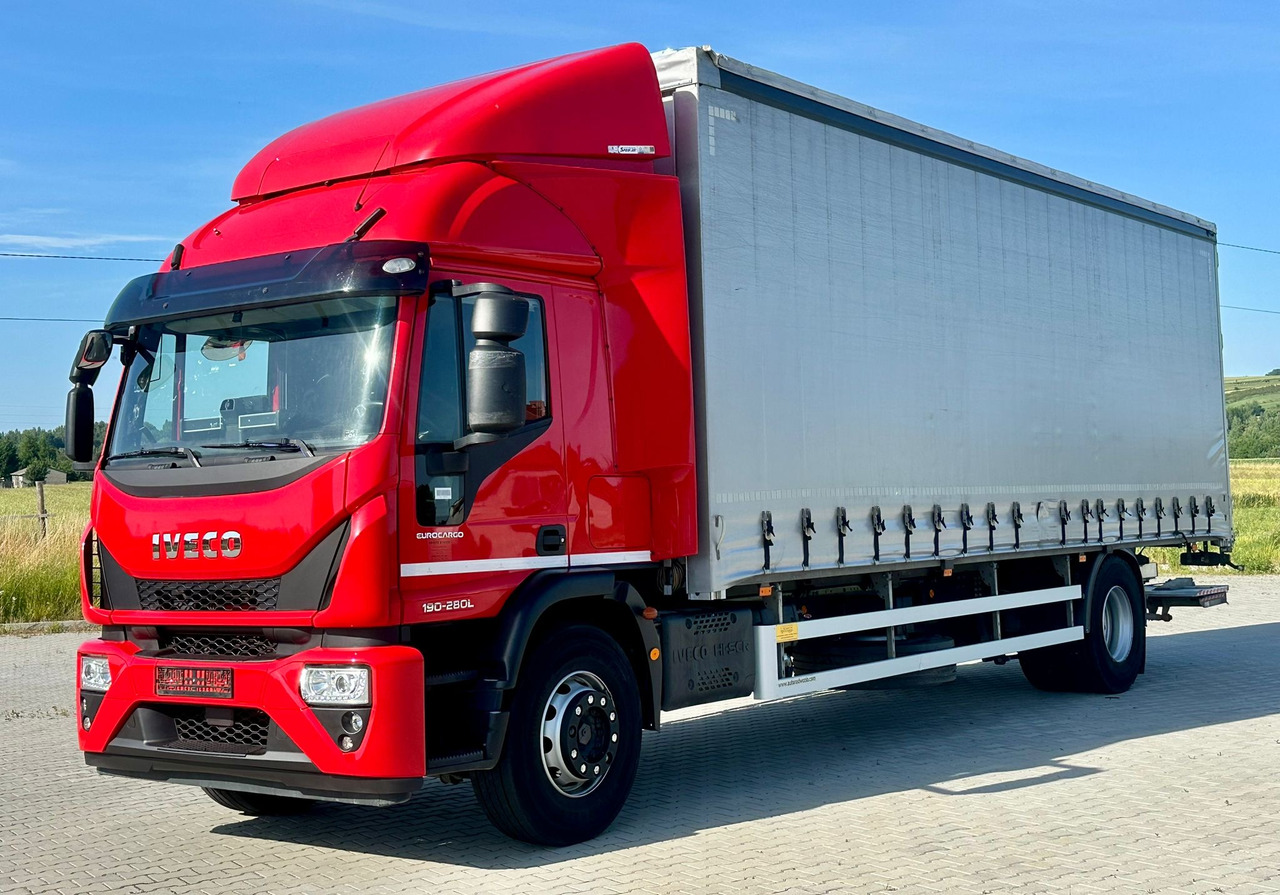 IVECO EUROCARGO 180-280 / FIRANKA / WINDA / 20 PALET / 80 TYŚ KM / 2023 ROK / 9 223 KG ŁADOWNOŚ - Camion à rideaux coulissants: photos 2 IVECO EUROCARGO 180-280 / FIRANKA / WINDA / 20 PALET / 80 TYŚ KM / 2023 ROK / 9 223 KG ŁADOWNOŚ - Camion à rideaux coulissants: photos 2