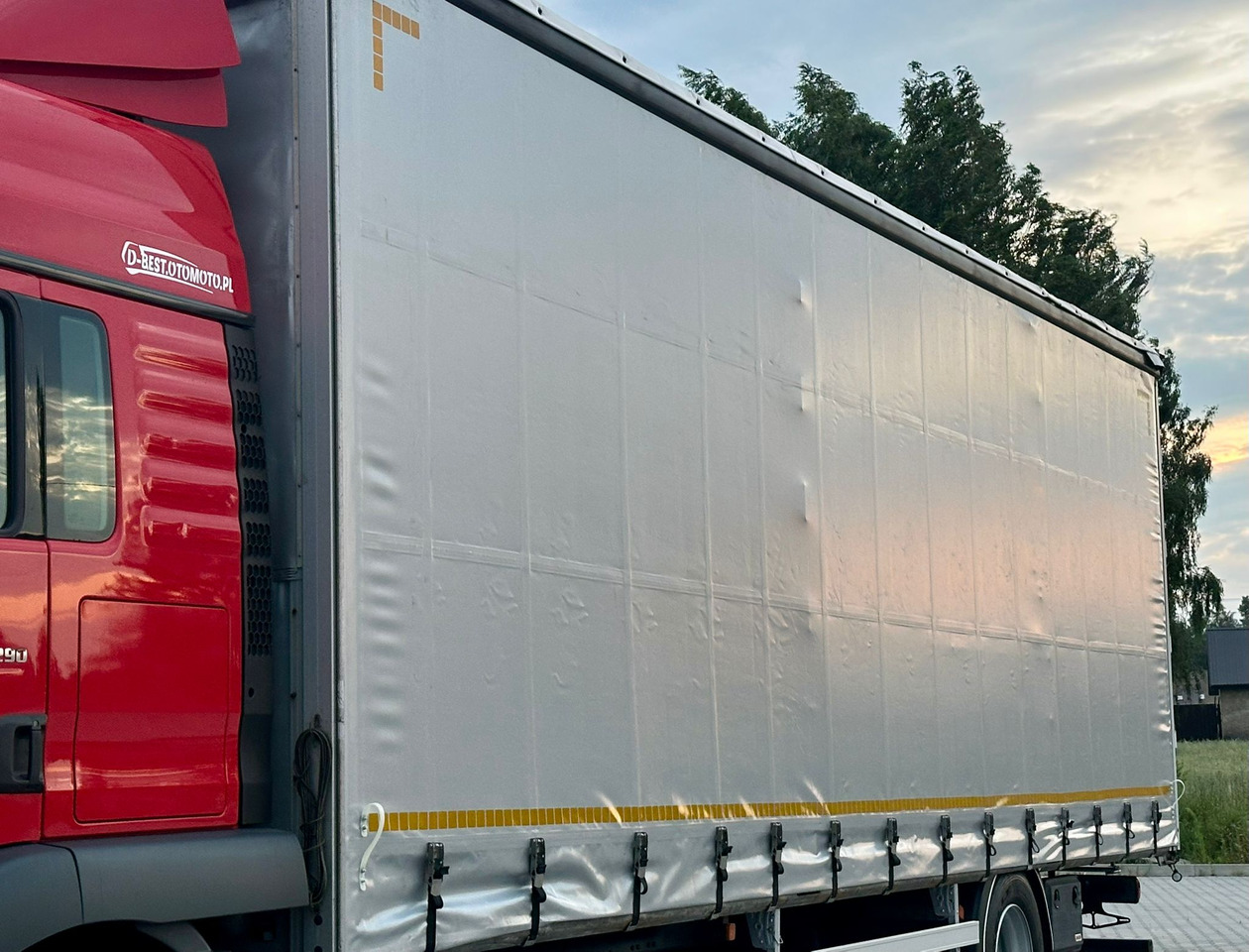 Camion à rideaux coulissants MAN TGM 18.290 / FIRANKA / 22 PALETY / AUTOMAT / EURO 6 / SYPIALKA / ŁADOWNOŚĆ 9 700: photos 15