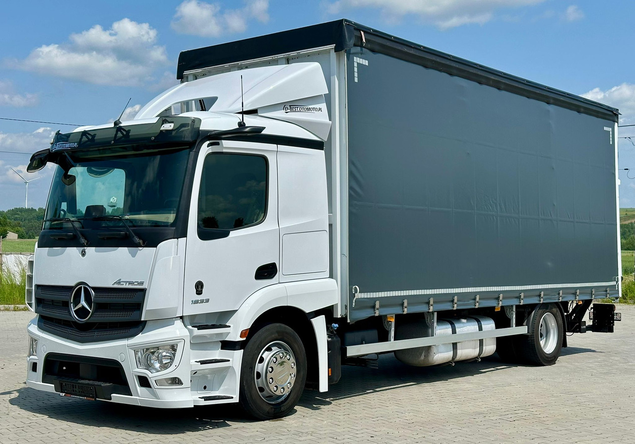 MERCEDES-BENZ ACTROS 1833 / FIRANKA / WINDA / 18 PALET / AUTOMAT / 310 TYS KM / DUŻY SILNIK / 2020 ROK / SYPIALKA - Camion à rideaux coulissants: photos 2 MERCEDES-BENZ ACTROS 1833 / FIRANKA / WINDA / 18 PALET / AUTOMAT / 310 TYS KM / DUŻY SILNIK / 2020 ROK / SYPIALKA - Camion à rideaux coulissants: photos 2