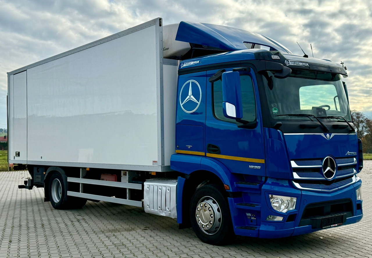 MERCEDES-BENZ ACTROS 1836 / CHŁODNIA / WINDA / 18 PALET / SILNIK 10677 cm3 / CARRIER / SYPIALKA / AUTOMAT / 2018 ROK - Camion frigorifique: photos 1 MERCEDES-BENZ ACTROS 1836 / CHŁODNIA / WINDA / 18 PALET / SILNIK 10677 cm3 / CARRIER / SYPIALKA / AUTOMAT / 2018 ROK - Camion frigorifique: photos 1