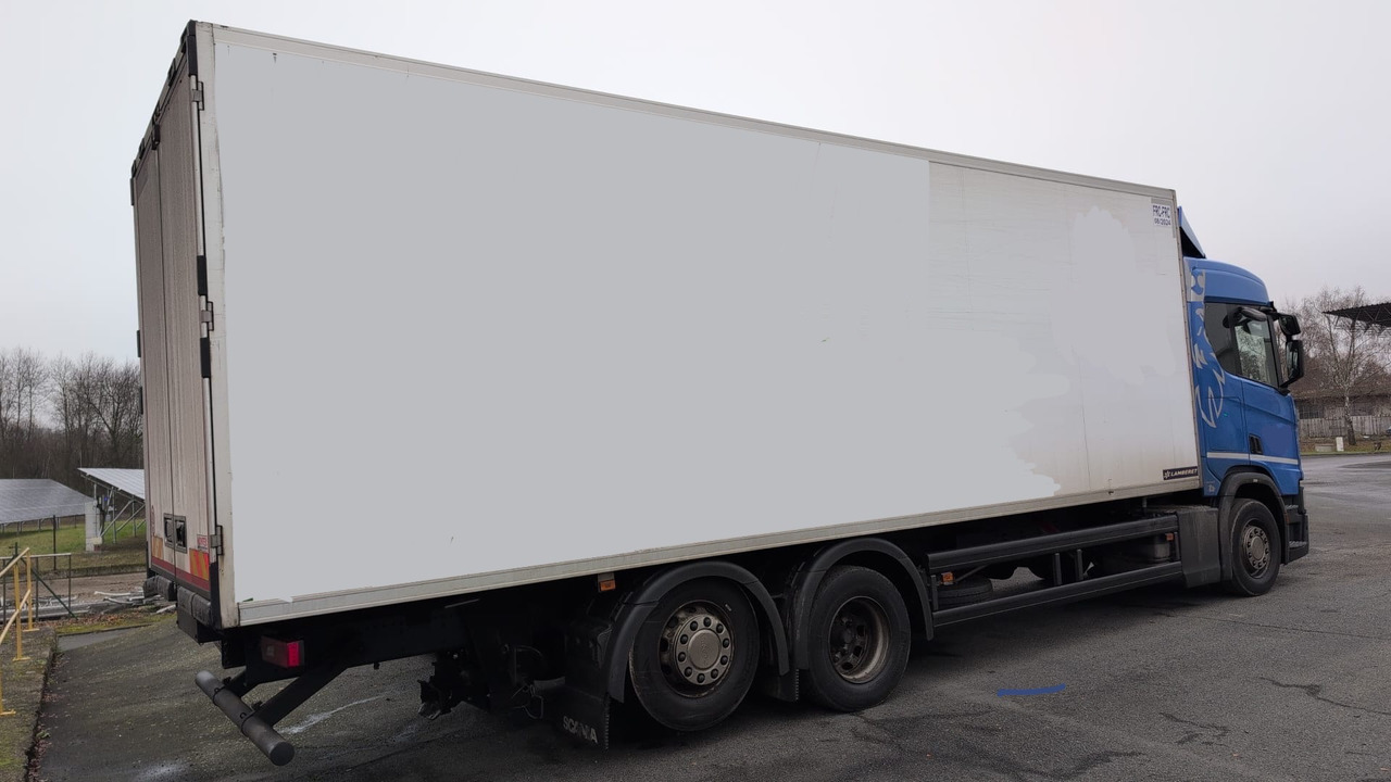 SCANIA ZESTAW / CHŁODNIA / LAMBERET / 6X2 / 36 EUROPALET / SERWISOWANY / AUTOMAT / SYPIALKA - Camion frigorifique: photos 2 SCANIA ZESTAW / CHŁODNIA / LAMBERET / 6X2 / 36 EUROPALET / SERWISOWANY / AUTOMAT / SYPIALKA - Camion frigorifique: photos 2