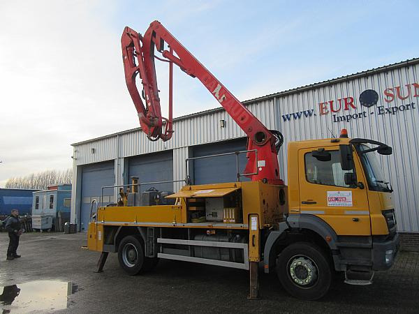 Camion pompe PUTZMEISTER M20.4 - MB 1829 4x2: photos 7 Camion pompe PUTZMEISTER M20.4 - MB 1829 4x2: photos 7