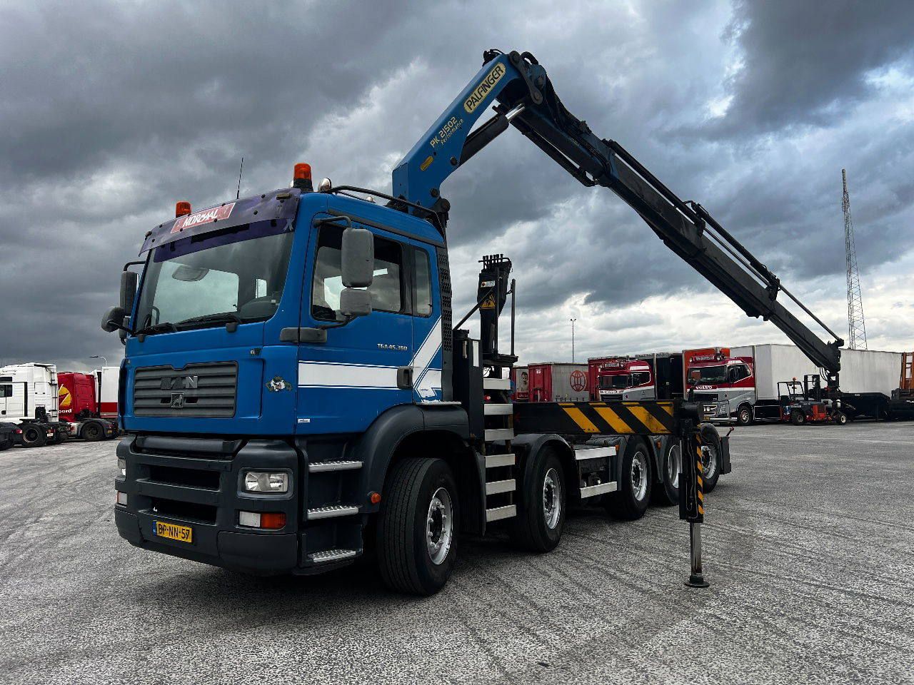 MAN TGA 41.360 TGA 45.360 10x2, Manual, PK21502 kraan - Camion grue: photos 1 MAN TGA 41.360 TGA 45.360 10x2, Manual, PK21502 kraan - Camion grue: photos 1