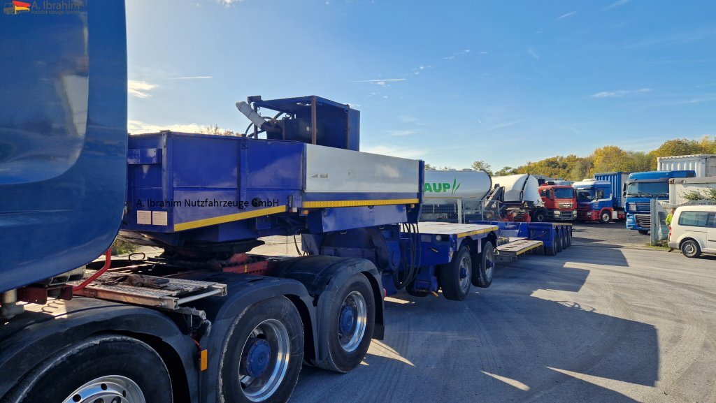 Semi-remorque surbaissé pour transport de équipements lourds Faymonville STBZ-6VA 4 achser mit 2 achser Dolly Zustand einsatzbereit: photos 8