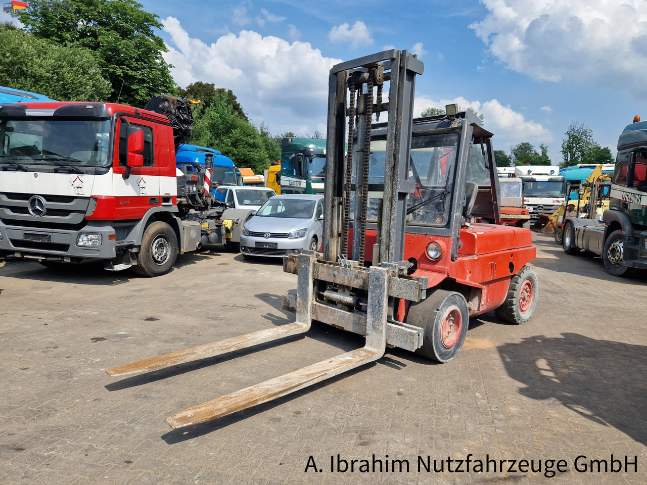 Linde H60 Tragfähigkeit 6000 kg ,3800 mm Hubhöhe, 2x vorhanden - Chariot élévateur diesel: photos 4 Linde H60 Tragfähigkeit 6000 kg ,3800 mm Hubhöhe, 2x vorhanden - Chariot élévateur diesel: photos 4