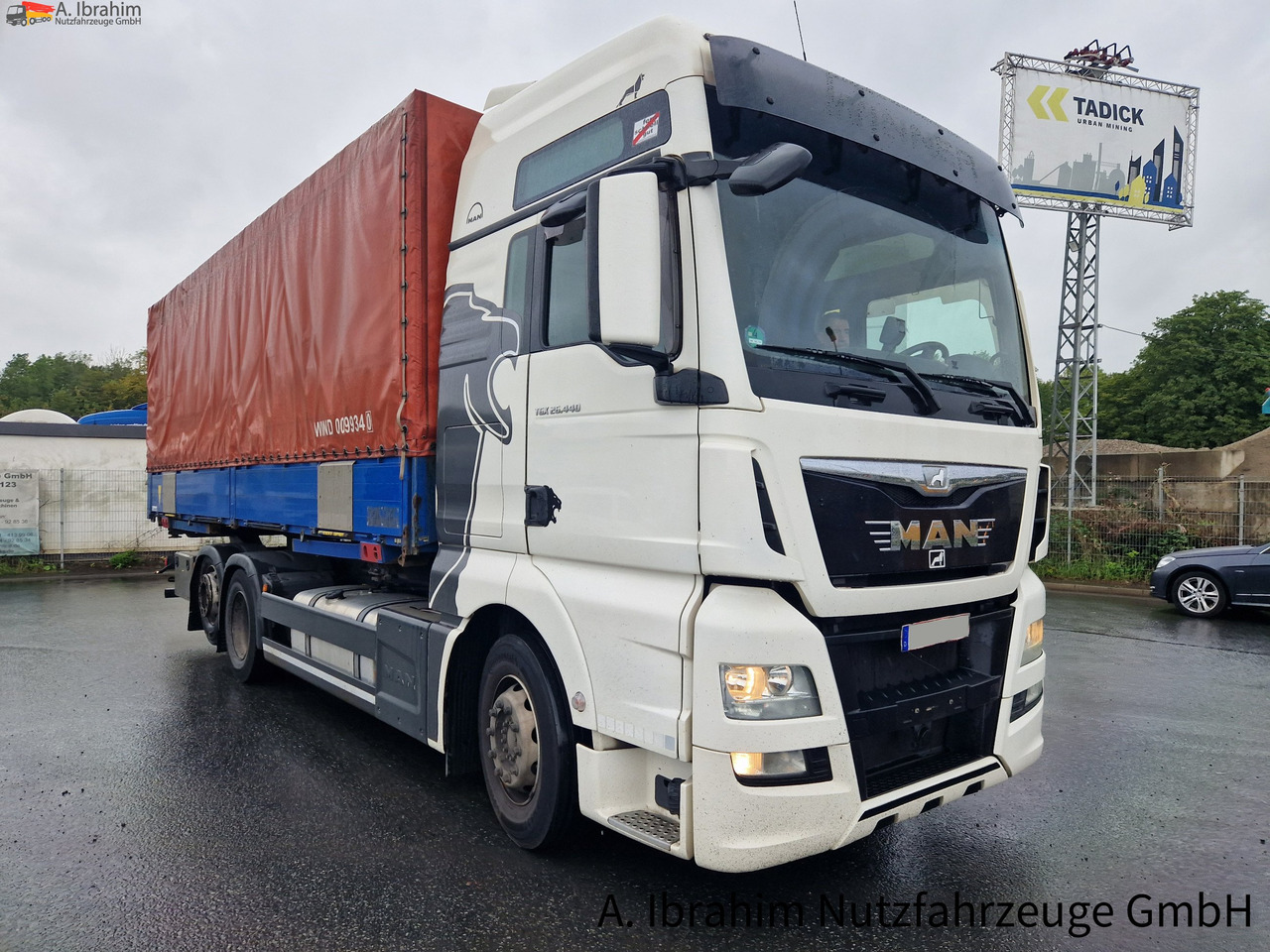 Camion à rideaux coulissants MAN TGX 26.440 BDF Chassis mit Brücke möglich: photos 9