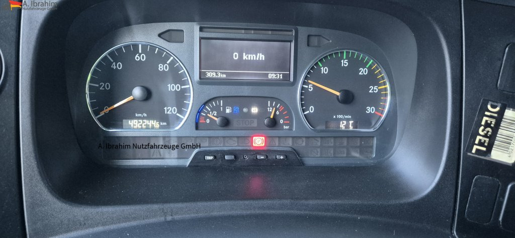 Fourgon grand volume Mercedes-Benz 816L LBW, Blatt gefedert: photos 13
