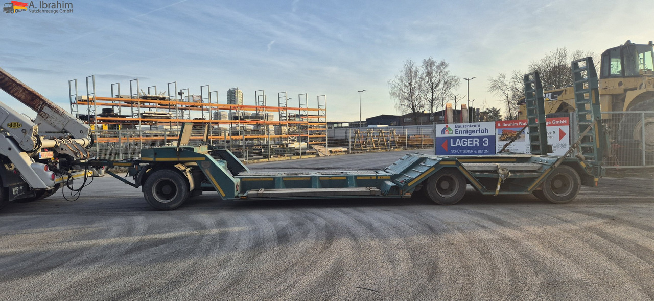 Rancke FDT 30 Baumaschinen | Landmaschinen | ausziehb. 50 cm, Federrampen - Remorque porte-engin surbaissée: photos 4 Rancke FDT 30 Baumaschinen | Landmaschinen | ausziehb. 50 cm, Federrampen - Remorque porte-engin surbaissée: photos 4