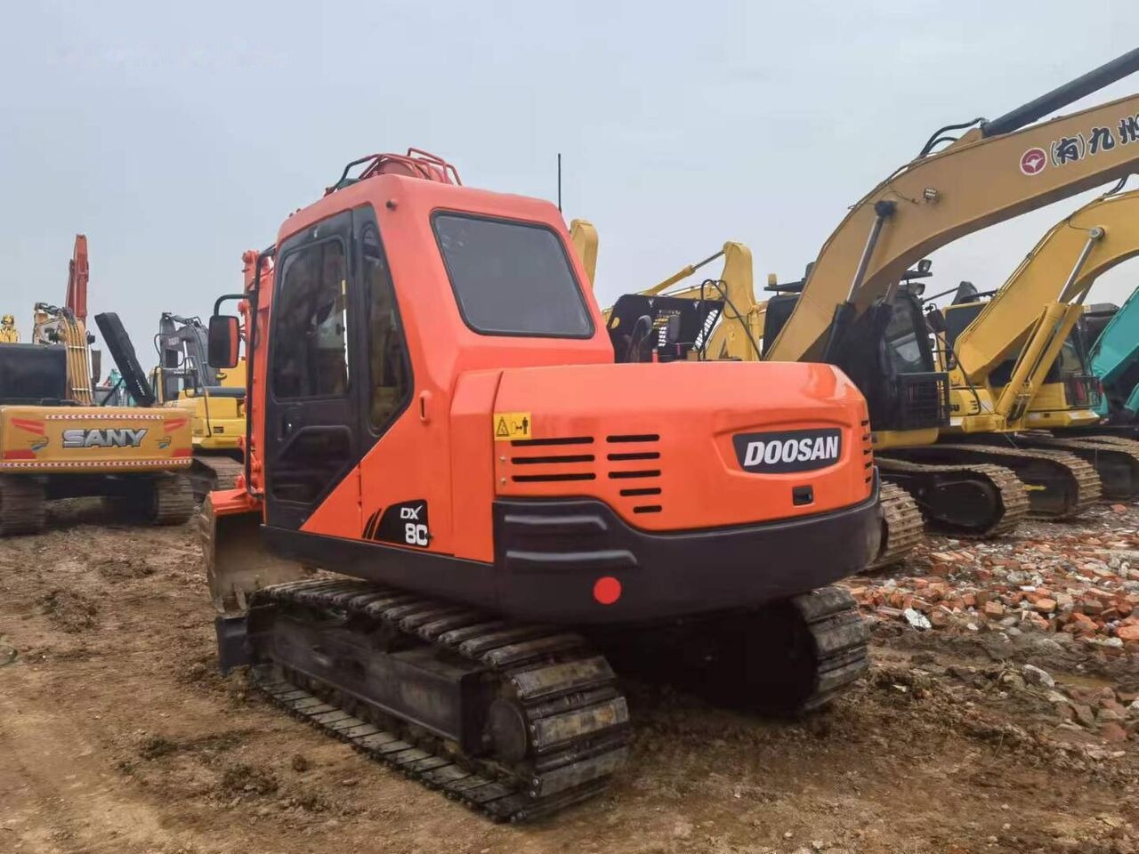 Doosan DX80 - Pelle sur chenille: photos 5 Doosan DX80 - Pelle sur chenille: photos 5