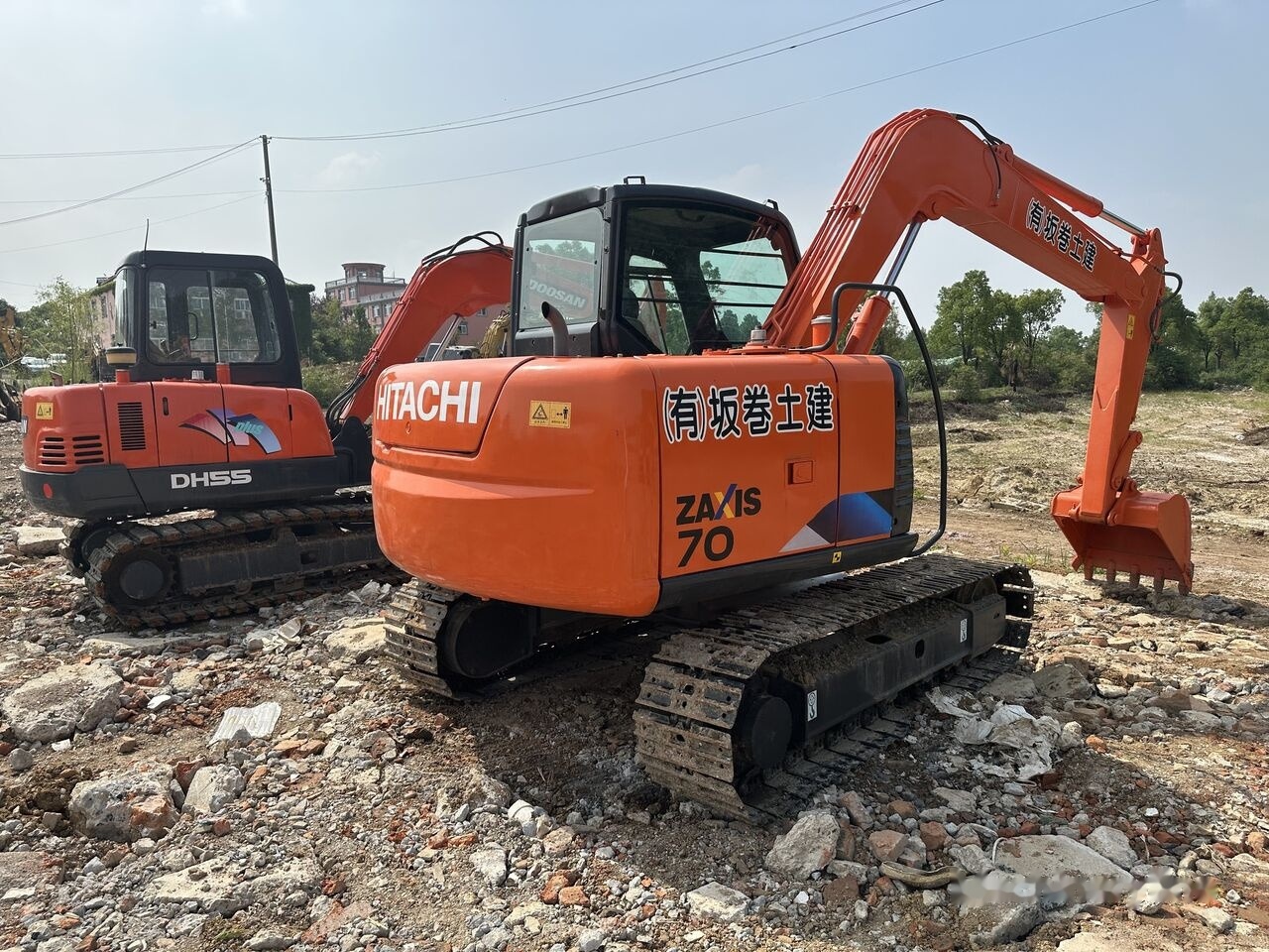 Mini pelle Hitachi ZX70: photos 6