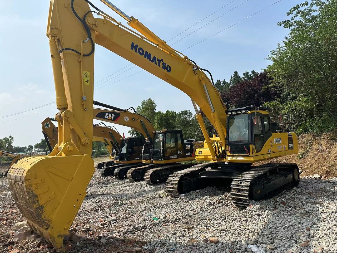 Komatsu PC450 - Pelle sur chenille: photos 2 Komatsu PC450 - Pelle sur chenille: photos 2