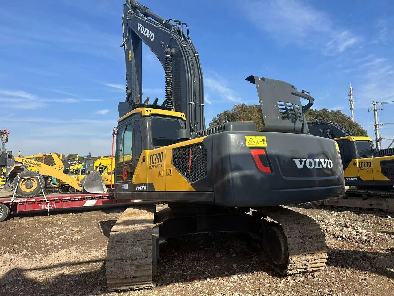 Pelle sur chenille Volvo EC290: photos 6 Pelle sur chenille Volvo EC290: photos 6