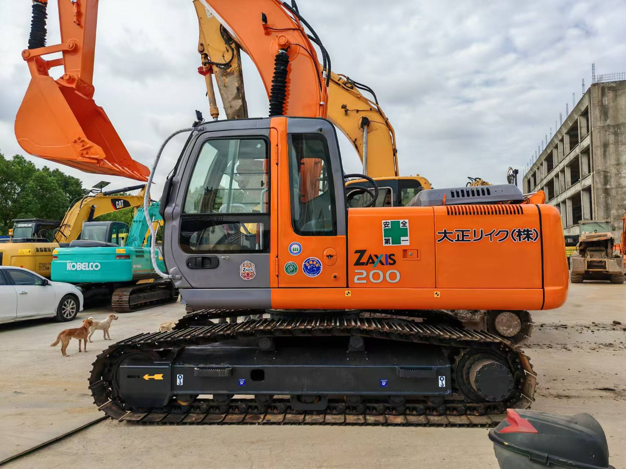HITACHI ZX200 - Pelle sur chenille: photos 3 HITACHI ZX200 - Pelle sur chenille: photos 3