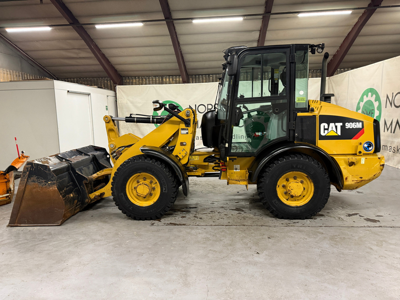 Cat 906M High Flow, 40 km/t med skuff og plog # TIL LEIE# - Chargeuse sur pneus: photos 2 Cat 906M High Flow, 40 km/t med skuff og plog # TIL LEIE# - Chargeuse sur pneus: photos 2