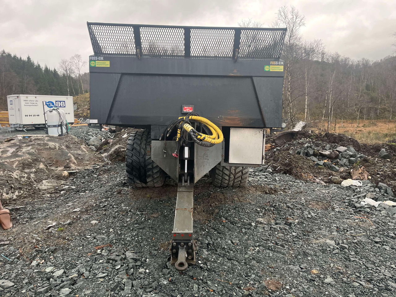 Foss Eik 5.160 #TAR INNBYTTE# - Remorque benne: photos 5 Foss Eik 5.160 #TAR INNBYTTE# - Remorque benne: photos 5