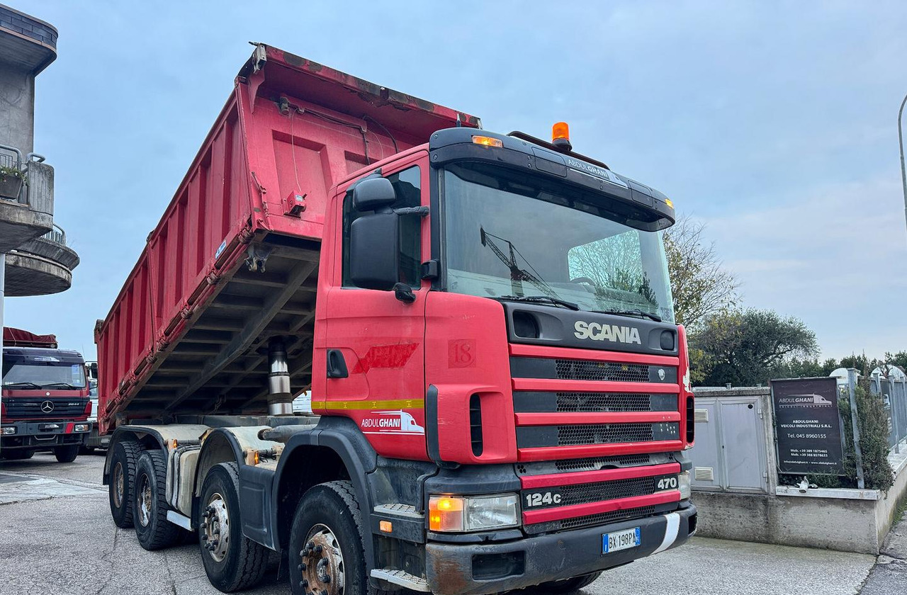 Scania R124/470 Ribaltabile 8X4 - Camion benne: photos 1 Scania R124/470 Ribaltabile 8X4 - Camion benne: photos 1