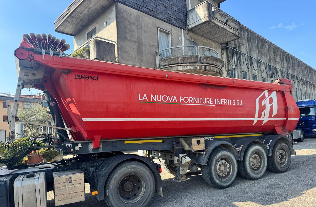 Semirimorchio MENCI VASCA RIBALTABILE - Semi-remorque benne: photos 3 Semirimorchio MENCI VASCA RIBALTABILE - Semi-remorque benne: photos 3