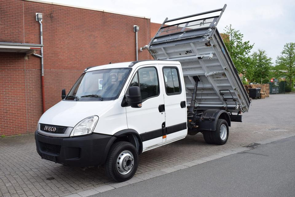 Iveco Daily 70 C17 Meiller Kipper Nutzlast 3100KG - Utilitaire benne, Utilitaire double cabine: photos 1 Iveco Daily 70 C17 Meiller Kipper Nutzlast 3100KG - Utilitaire benne, Utilitaire double cabine: photos 1