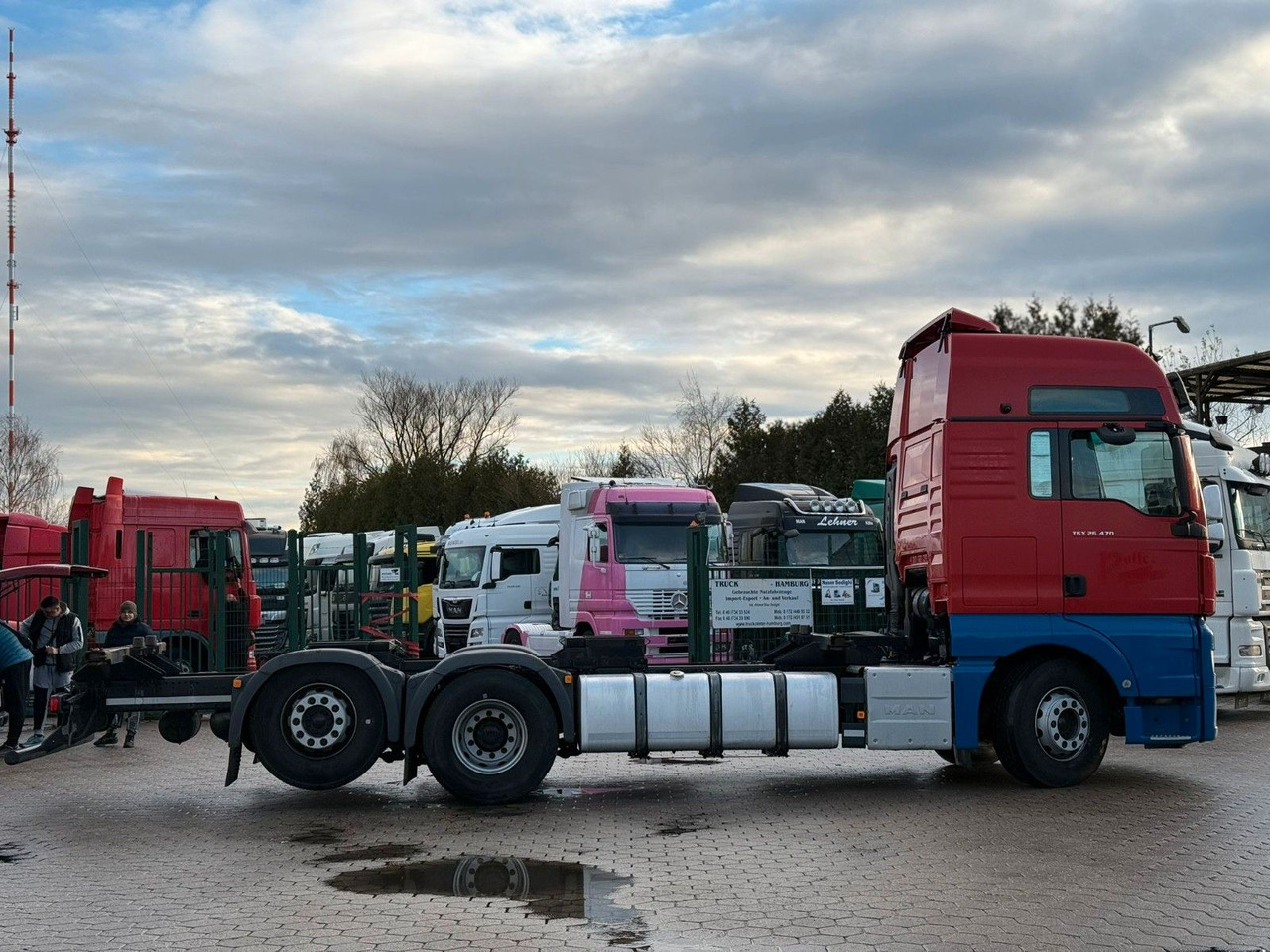MAN TGX 26.470 XXL 6x2 BDF+Retarter +Standklima - Camion porte-conteneur/ Caisse mobile: photos 2 MAN TGX 26.470 XXL 6x2 BDF+Retarter +Standklima - Camion porte-conteneur/ Caisse mobile: photos 2
