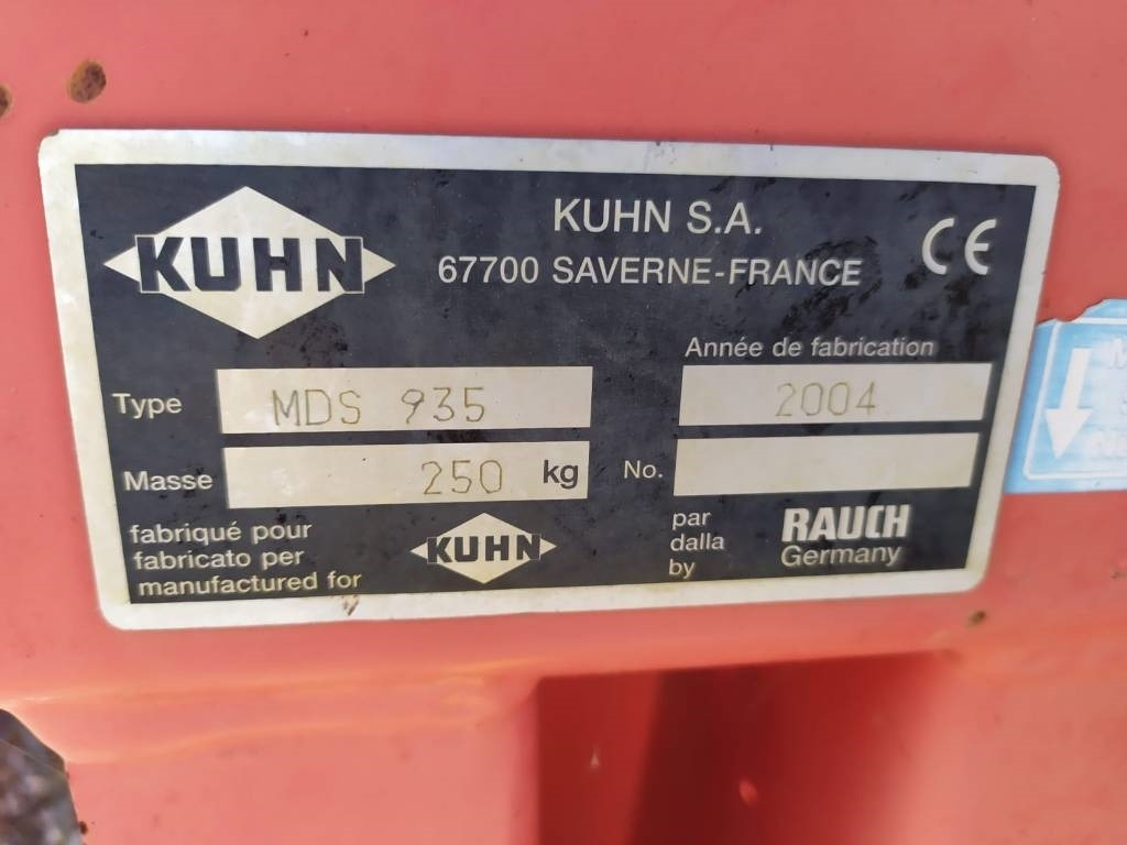 Kuhn MDS 935 - Enfouisseur à dents: photos 5 Kuhn MDS 935 - Enfouisseur à dents: photos 5