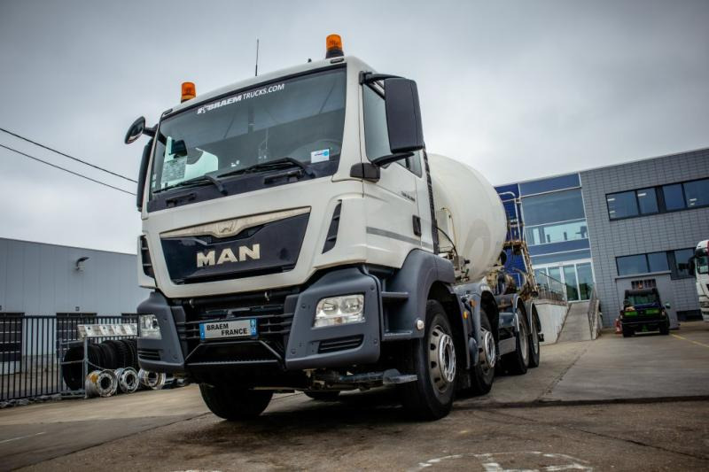 MAN TGS 32.360 BB+E6+MIXER 9M³ - Camion malaxeur: photos 2 MAN TGS 32.360 BB+E6+MIXER 9M³ - Camion malaxeur: photos 2