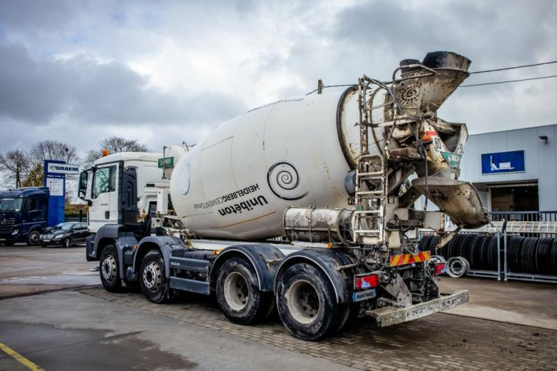 MAN TGS 32.360 BB+MIXER 9M³ - Camion malaxeur: photos 5 MAN TGS 32.360 BB+MIXER 9M³ - Camion malaxeur: photos 5