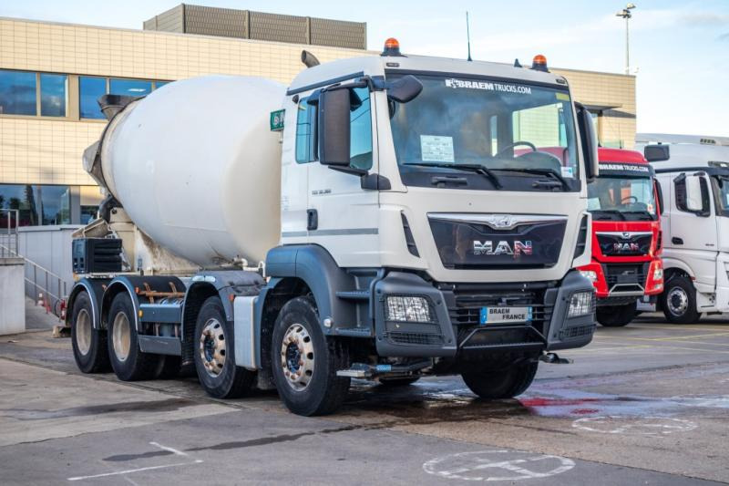 MAN TGS 32.360 BB+ MIXER 9M³ - Camion malaxeur: photos 2 MAN TGS 32.360 BB+ MIXER 9M³ - Camion malaxeur: photos 2