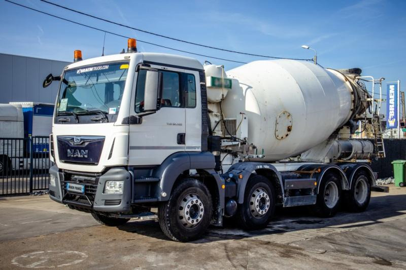 MAN TGS 36.360BB+MIXER 9M³ - Camion malaxeur: photos 1 MAN TGS 36.360BB+MIXER 9M³ - Camion malaxeur: photos 1