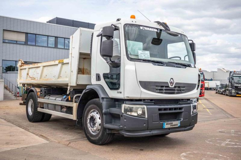 Camion benne Renault PREMIUM 320DXI+BIBENNE+REMORQUANT: photos 6