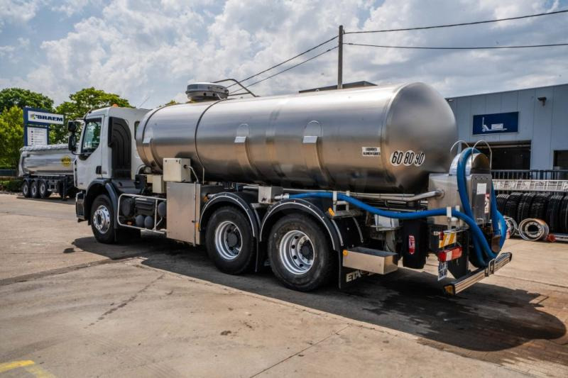 Camion citerne Renault PREMIUM 410 DXI + ETA 15000L INOX /LAIT/MILCK/MELK/MILK: photos 6