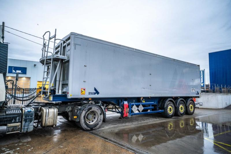 Stas STAS S300CX- ALU-52m3 (GRAIN/CEREALIERE/GETREIDE) - Semi-remorque benne: photos 1 Stas STAS S300CX- ALU-52m3 (GRAIN/CEREALIERE/GETREIDE) - Semi-remorque benne: photos 1