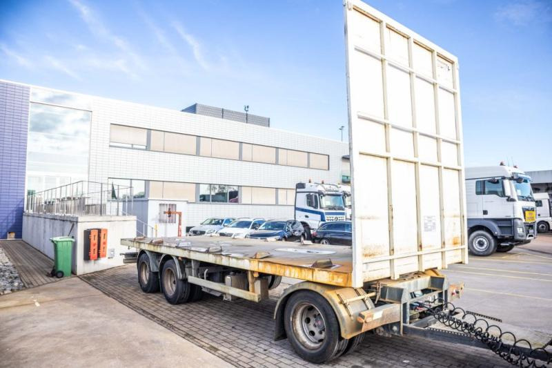 Trouillet PLATEAU + 3 ASSEN DOLLY - Remorque plateau: photos 2 Trouillet PLATEAU + 3 ASSEN DOLLY - Remorque plateau: photos 2