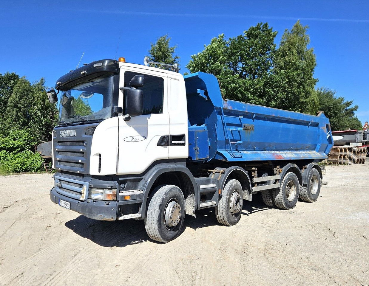 Scania R420 - Camion benne: photos 1 Scania R420 - Camion benne: photos 1