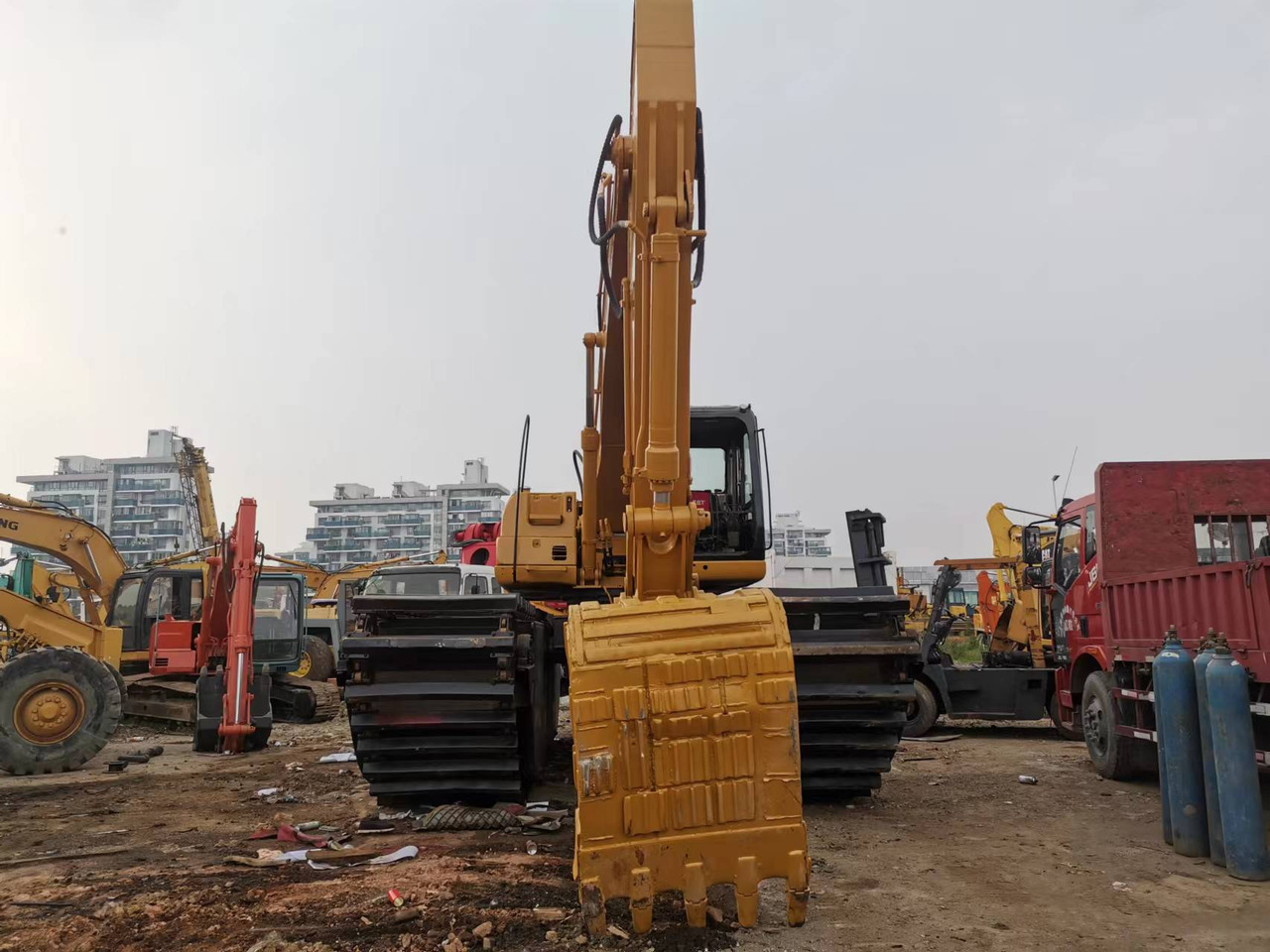 CATERPILLAR 320C Used cat 320 Swamp Buggy Amphibious Excavator - Excavatrice amphibie: photos 5 CATERPILLAR 320C Used cat 320 Swamp Buggy Amphibious Excavator - Excavatrice amphibie: photos 5