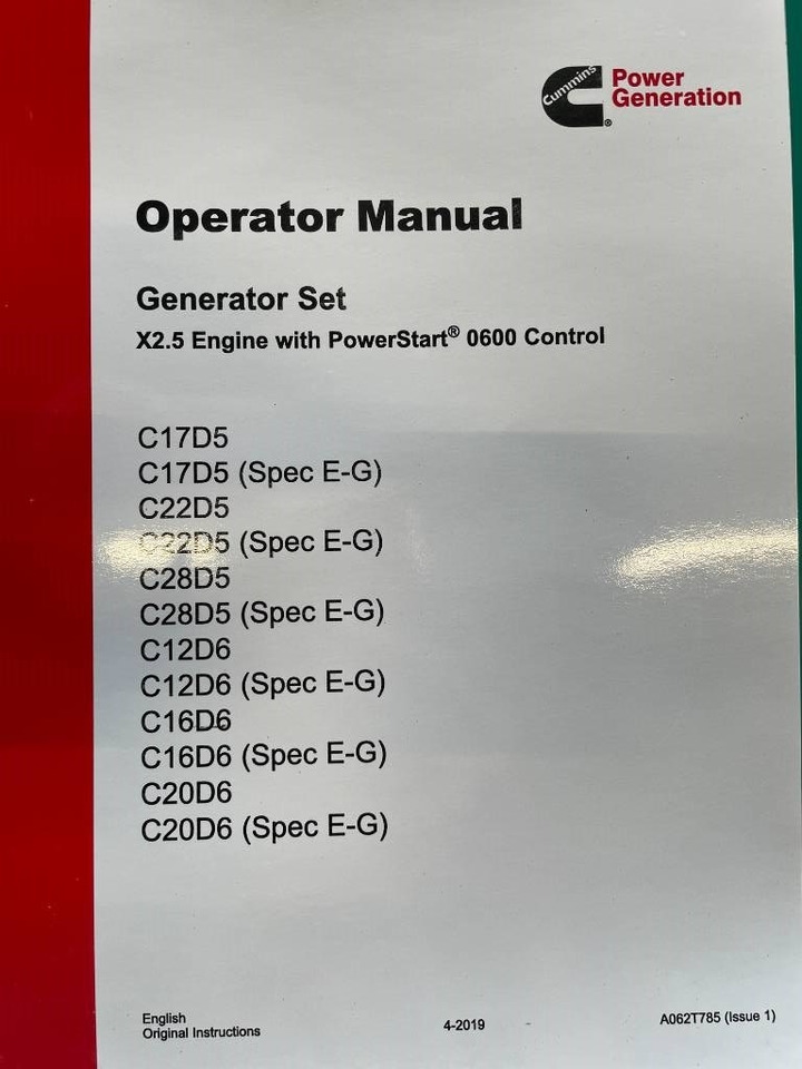 Groupe électrogène Cummins C22D5 - 22 kVA Surplus genset - DPX-18501: photos 20