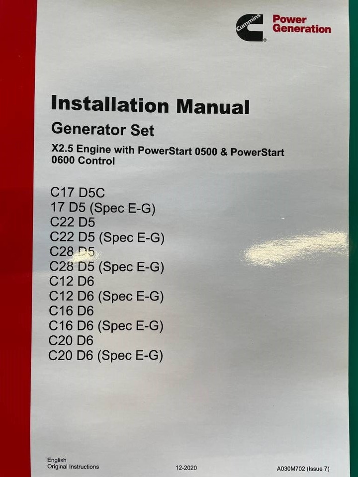 Groupe électrogène Cummins C22D5 - 22 kVA Surplus genset - DPX-18501: photos 21