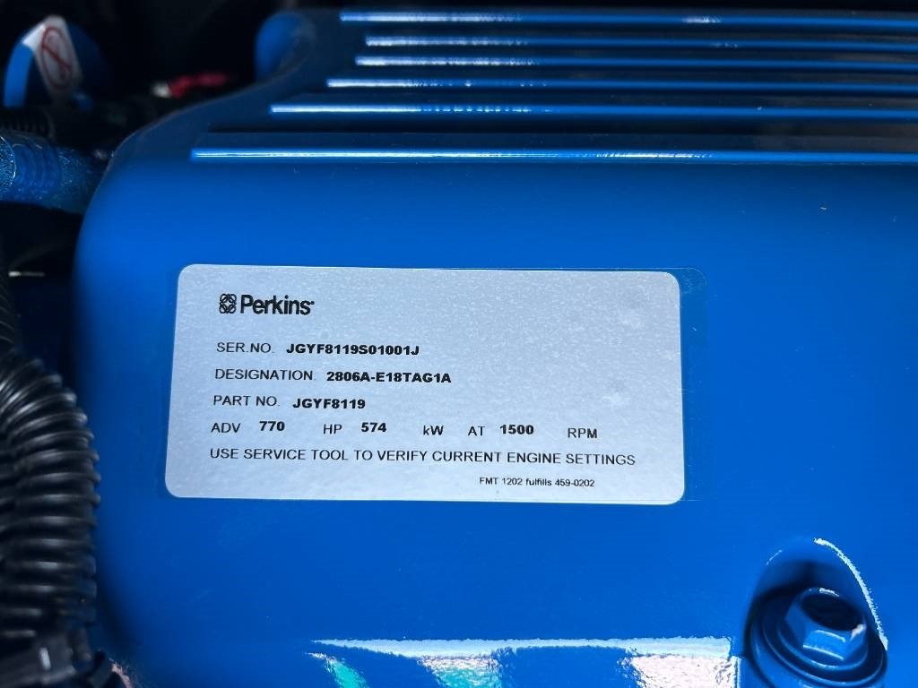 Groupe électrogène neuf FG Wilson P660-3 - 660 kVA Genset - DPX-16022: photos 16