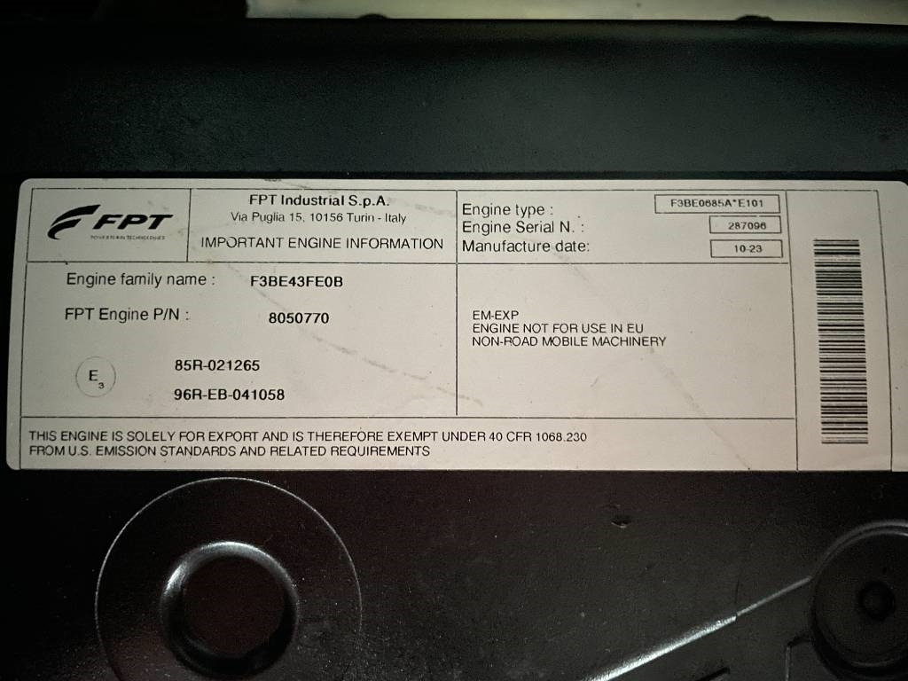 Crédit-bail de Iveco CR13TE3A - 440 kVA Generator - DPX-19796 Iveco CR13TE3A - 440 kVA Generator - DPX-19796: photos 24 Crédit-bail de Iveco CR13TE3A - 440 kVA Generator - DPX-19796 Iveco CR13TE3A - 440 kVA Generator - DPX-19796: photos 24