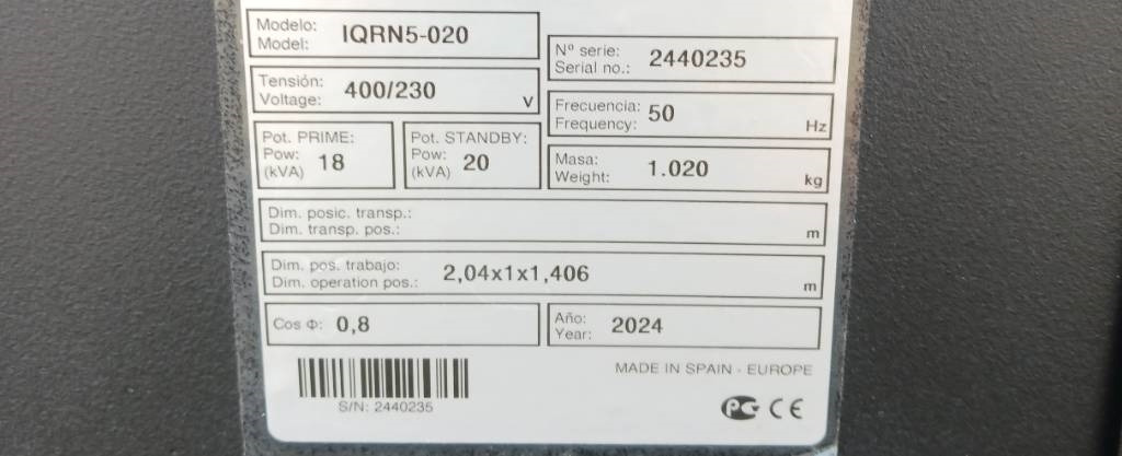 Kubota V2203M - 20 kVA Stage V - DPX-19003 - Groupe électrogène: photos 5 Kubota V2203M - 20 kVA Stage V - DPX-19003 - Groupe électrogène: photos 5