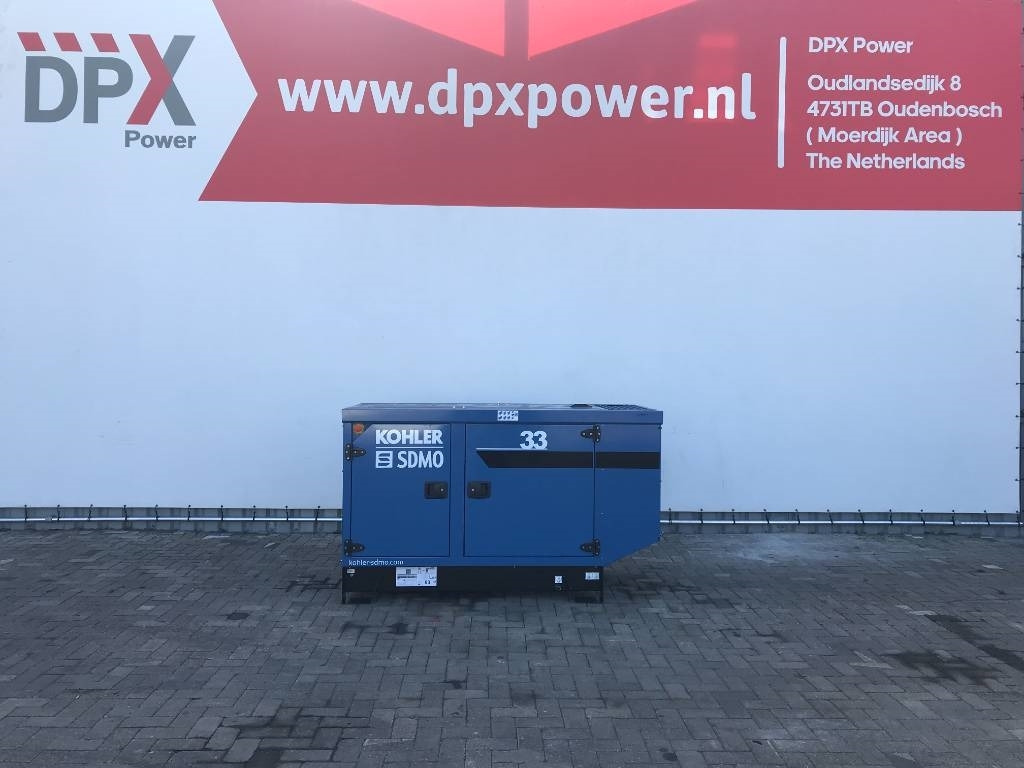 Sdmo K33 - 33 kVA Generator - DPX-17004 - Groupe électrogène: photos 1 Sdmo K33 - 33 kVA Generator - DPX-17004 - Groupe électrogène: photos 1
