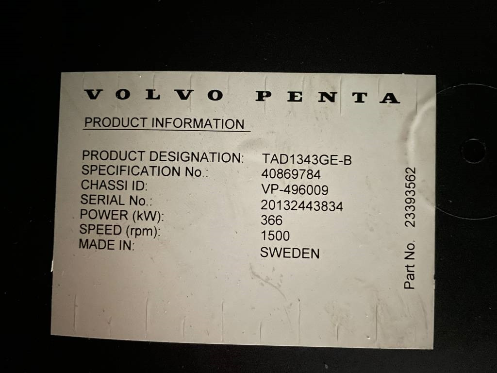 Groupe électrogène neuf Volvo TAD1343GE-B - 415 kVA Generator - DPX-18879: photos 16 Groupe électrogène neuf Volvo TAD1343GE-B - 415 kVA Generator - DPX-18879: photos 16