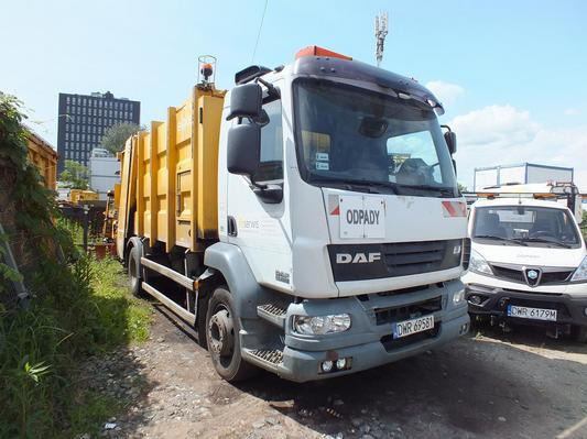 DAF LF WYWÓZ ŚMIECI - Benne à ordures ménagères: photos 1 DAF LF WYWÓZ ŚMIECI - Benne à ordures ménagères: photos 1