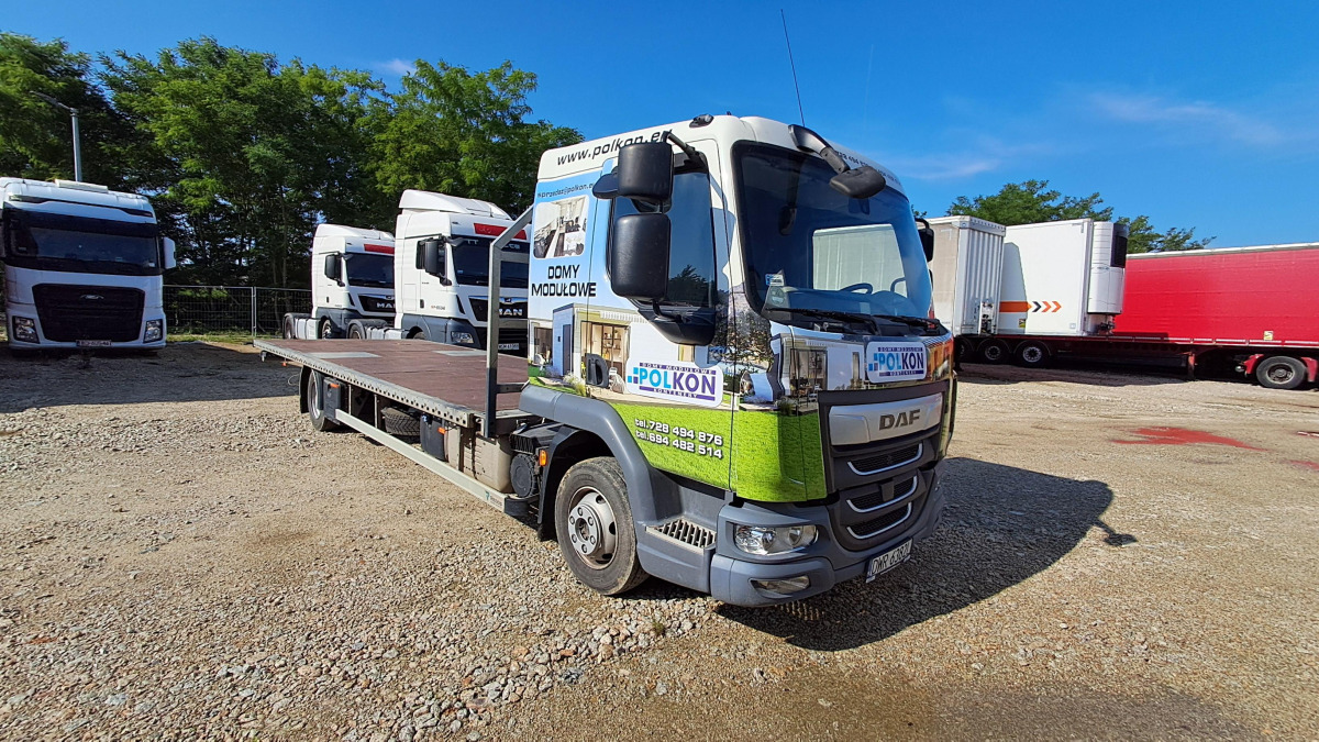 DAF LF230 FA 108/ZPL + NACZEPA REDOS - Remorqueuse: photos 1 DAF LF230 FA 108/ZPL + NACZEPA REDOS - Remorqueuse: photos 1