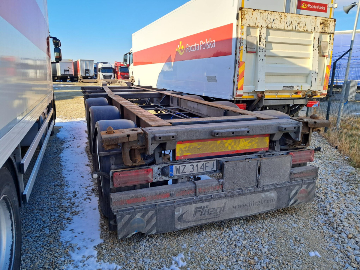FLIEGL SDS 380 POD KONTENERY - Remorque porte-conteneur/ Caisse mobile: photos 3 FLIEGL SDS 380 POD KONTENERY - Remorque porte-conteneur/ Caisse mobile: photos 3