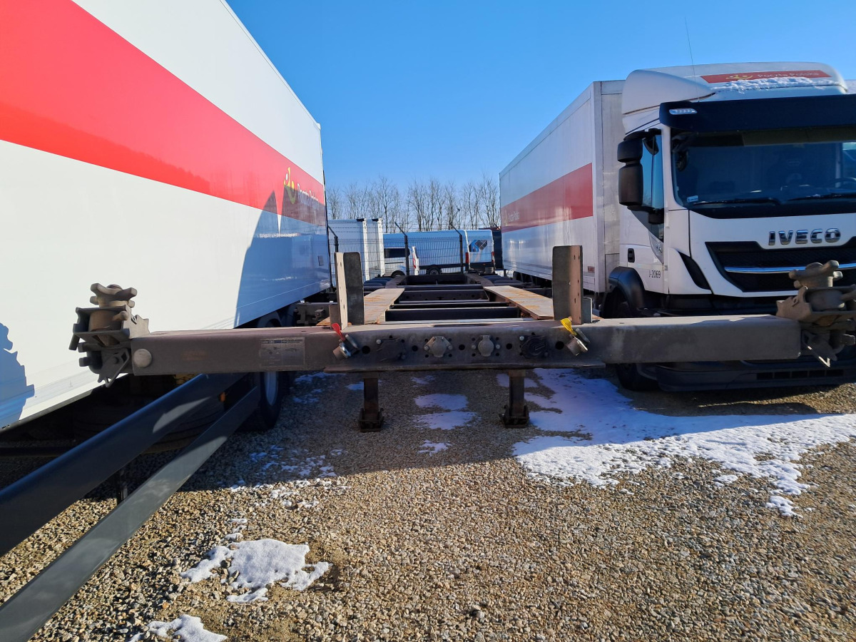 FLIEGL SDS 380 POD KONTENERY - Remorque porte-conteneur/ Caisse mobile: photos 1 FLIEGL SDS 380 POD KONTENERY - Remorque porte-conteneur/ Caisse mobile: photos 1