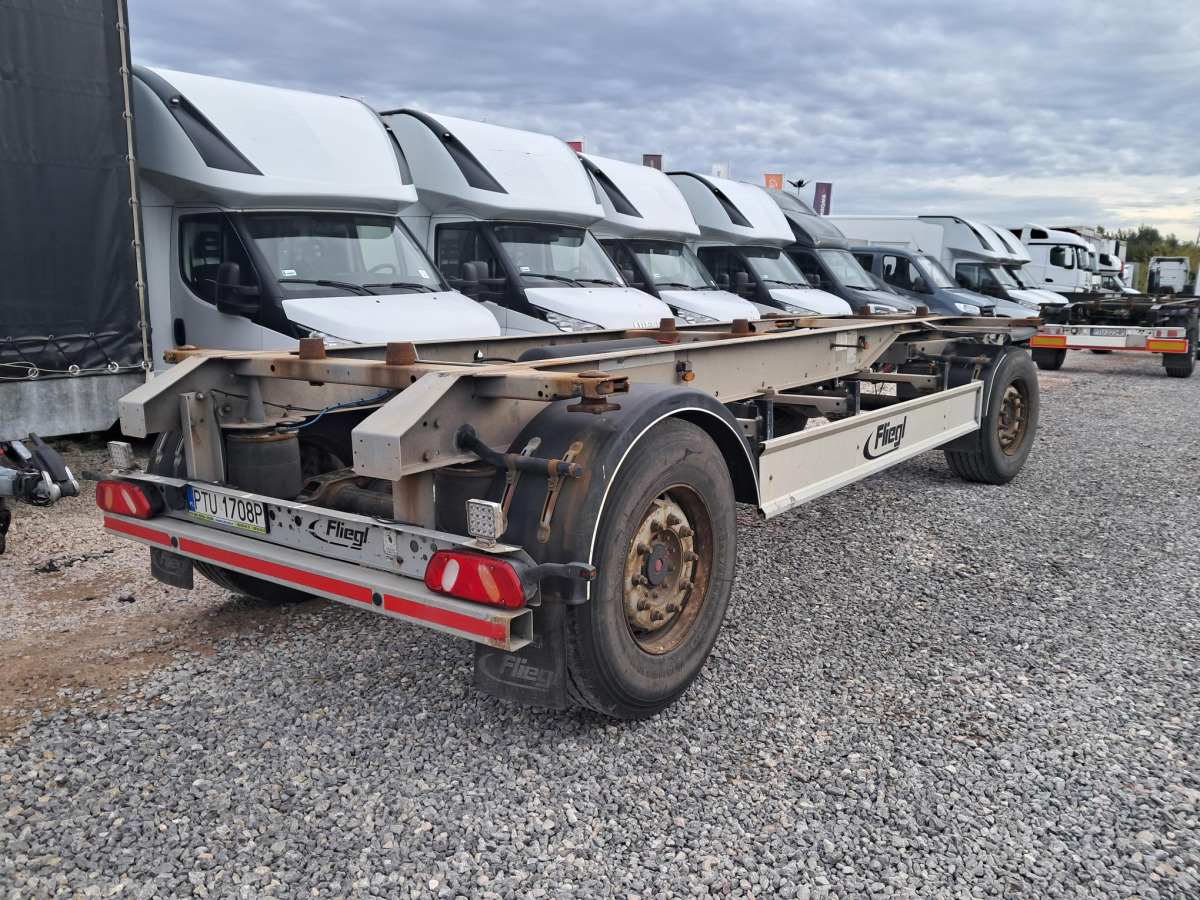 FLIEGL ZWP 180 POD KONTENERY - Remorque porte-conteneur/ Caisse mobile: photos 4 FLIEGL ZWP 180 POD KONTENERY - Remorque porte-conteneur/ Caisse mobile: photos 4