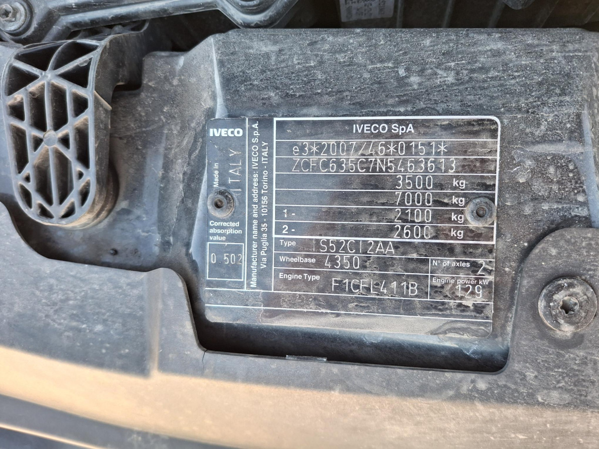 Crédit-bail de  IVECO DAILY 50C18 KONTENER Z WINDĄ IVECO DAILY 50C18 KONTENER Z WINDĄ: photos 12