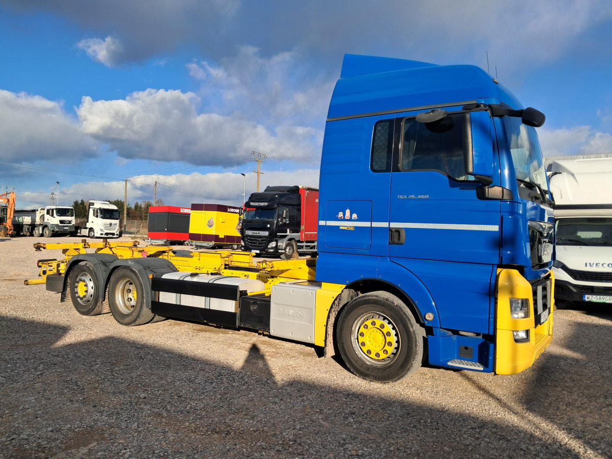 MAN TGX 26.460 BDF - Camion porte-conteneur/ Caisse mobile: photos 1 MAN TGX 26.460 BDF - Camion porte-conteneur/ Caisse mobile: photos 1